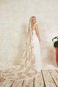 Load image into Gallery viewer, cherry blossom bridal veil
