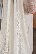 Load image into Gallery viewer, Cathedral length lace veil.