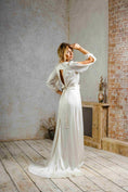 Load image into Gallery viewer, model wearing a vintage-inspired wedding dress