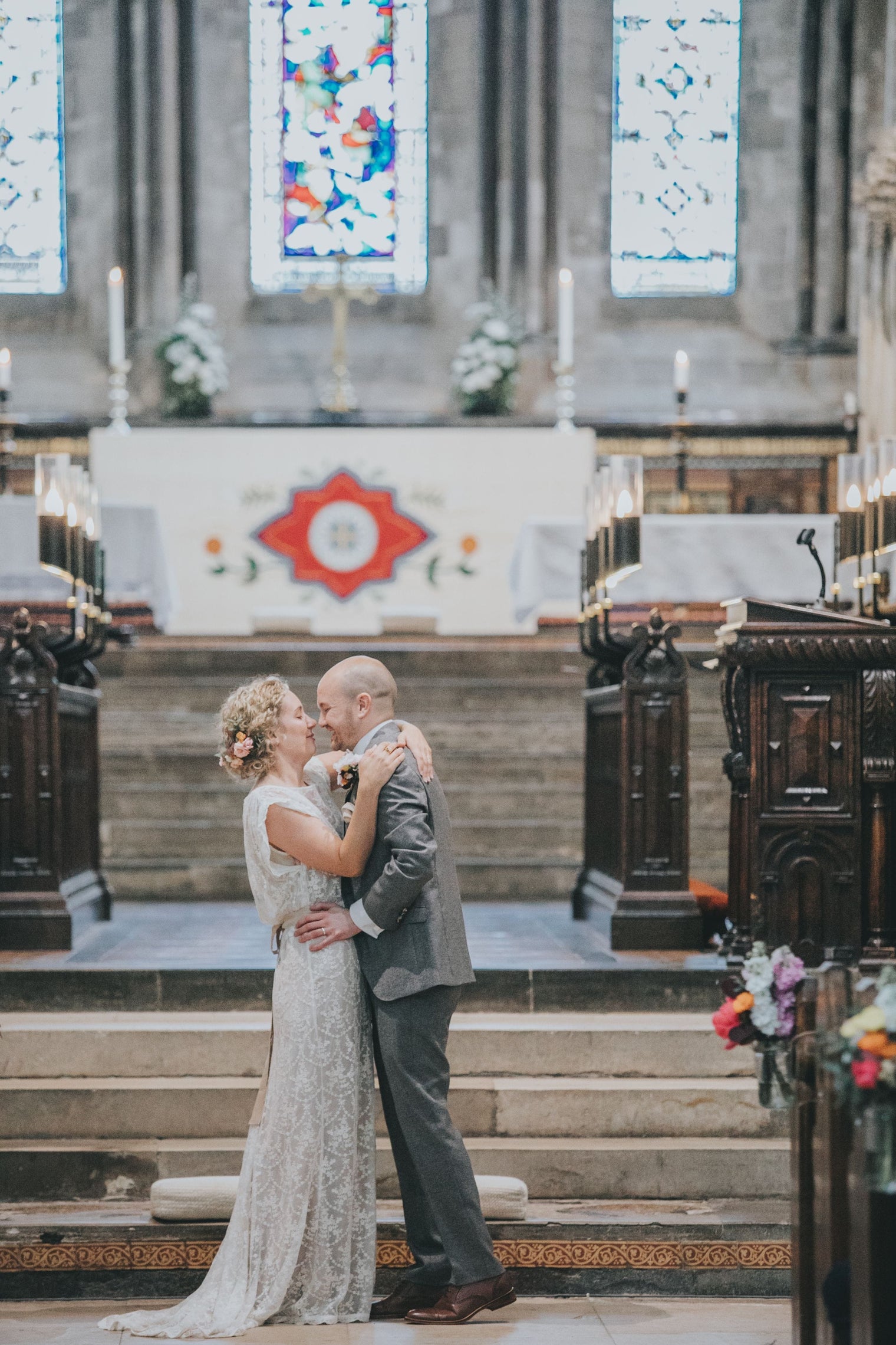 Dorset beach wedding