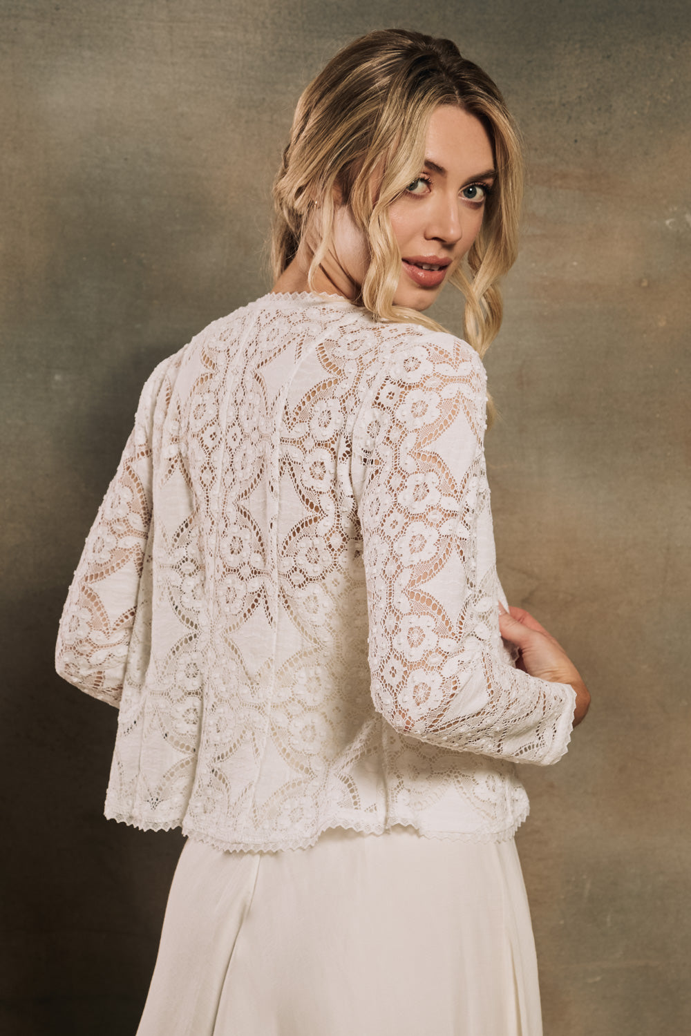 Short lace jackets for dresses on sale