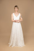 Load image into Gallery viewer, simple lace wedding dress
